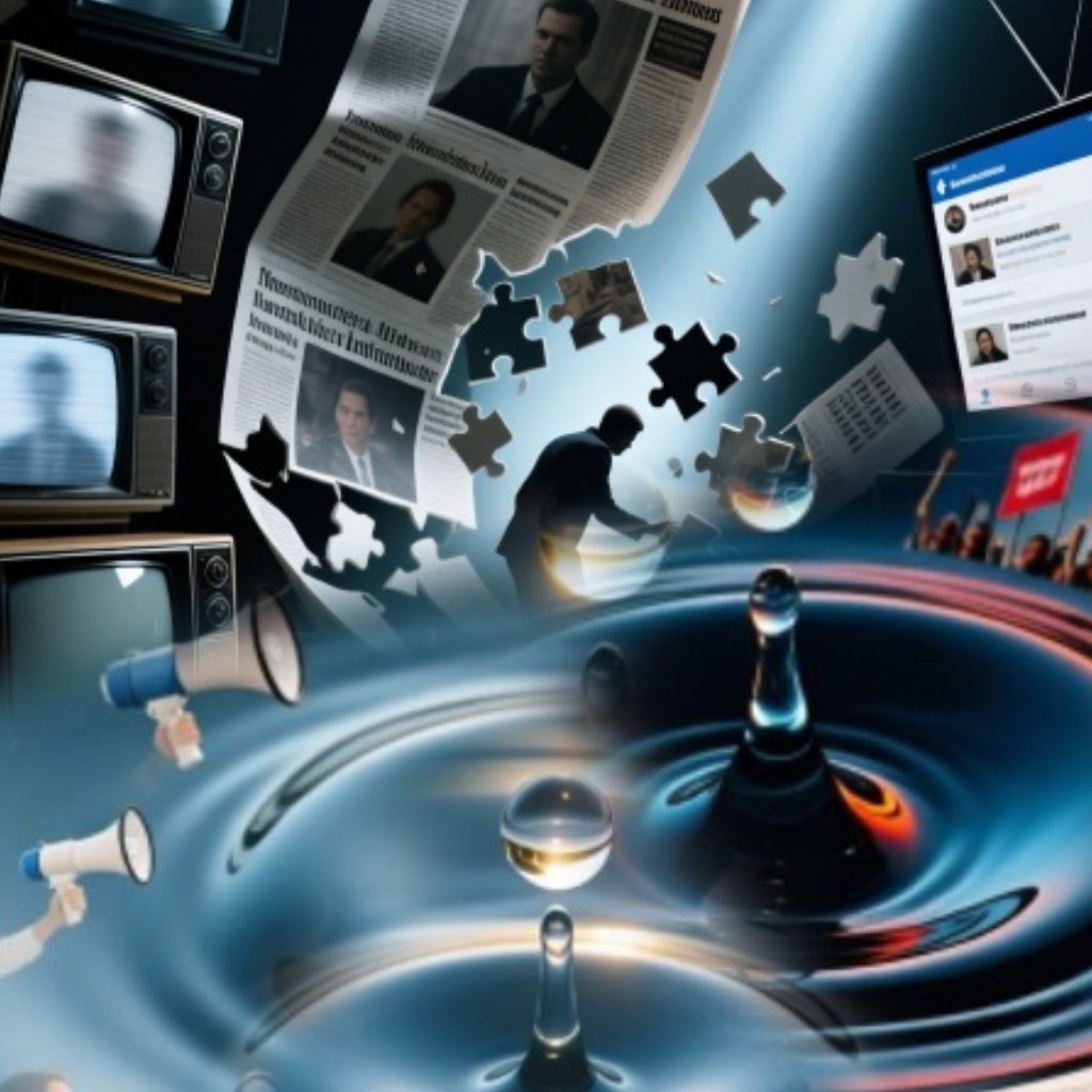 Media manipulation concept