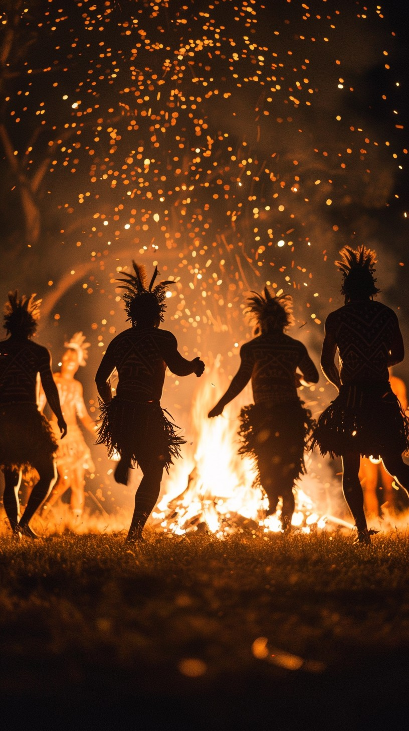 People embracing and supporting one another